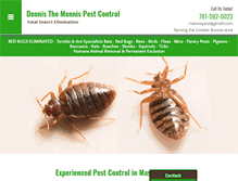 Tablet Screenshot of mennispest.com